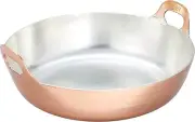 Made in Japan Copper Large Deep Frying Pot Nabe 45cm Restaurant Use for Pro