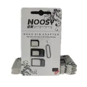 New SIM Card Adapter Kit w/ Standard Micro, Nano Card Adapters Universal Set#515