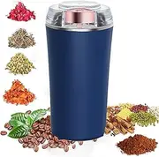 Pill Crusher, Electric Herb Grinder, Grinder for Feeding Tubes, Children or Pets, Stainless Steel Blades, Removable Chamber