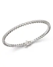 Certified Diamond Tennis Bracelet in 14K White Gold, 2.50 ct. t. w.