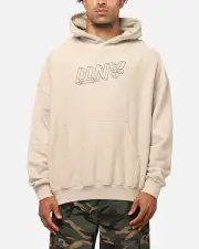 [The Anti Order] The Anti Order Dimension Boxy Hoodie Stone - Size 3XL 3XL Stone