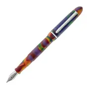 Edison Menlo Fountain Pen in Fingerpaints - Extra Fine Point - NEW - Made in USA