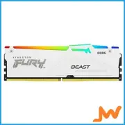 Kingston Fury Beast RGB 64GB (2X32) DDR5-6000 RAM White