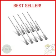 10 Pcs Wire Brush Extended Steel Cleaning End Brushes Pen Stainless Steel Wire B