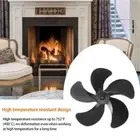 Power Saving Eco for Heat Powered Log Burner Fireplace Fan Wood Stove Fan