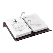 Sasco Side Hole Calendar Desk Stand (Brown)