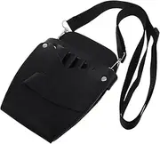 Mikinona Hair Cutting Scissors Tool Kit Hairdressing Tool Belt Pouch Stylist Shear Holder Portable Hairdressing Bag