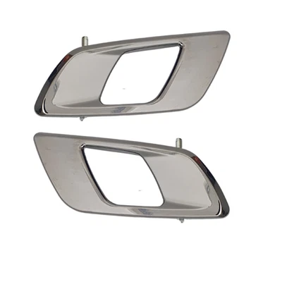 X2 DARK CHROME PAIR FRONT INNER DOOR HANDLE FOR FORD RANGER PX EVEREST 2012-2021