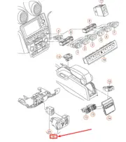 New AUDI A3 8P Headlight Multi Switch LHD 8P1941531CB5PR