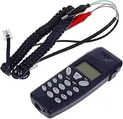 SEWACC Corded Phone Tester with LCD Display Professional Wired Telephone Replacement Device for Home and Office Use Easy to Install and Operate Reliable Stylish Design