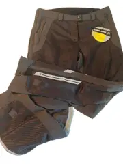 NEW Can-Am Spyder Ryker Ladies Summer Riding Mesh Pants Size 10 NWT Charcoal Gre