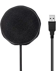 Desktop USB Microphone Video Conference Omnidirectional Microphone Built-in Speaker Plug and Play Portable Mic for PC Laptop Multicolor13 USB Plug and Play