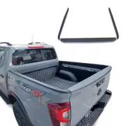 3 pcs Tailgate Cover Cap Trim Guard Matte Black for Nissan Navara NP300 2014-2020