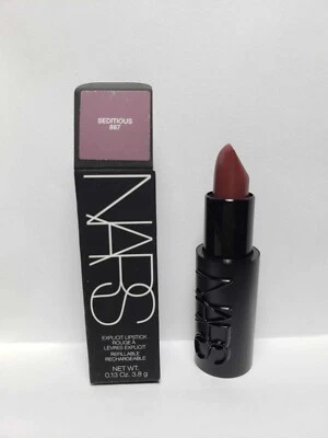 Nars Explicit Lipstick Shade SEDITOUS 887 New In Box Free Shipping