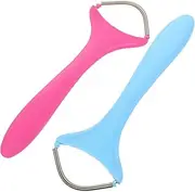 CTIRCHIU 2Pcs Portable Facial Hair Removal Spring Epilator Ergonomic Design for Painless Lip Hair Removal Lightweight Threading Tool for Women Easy to Carry Store