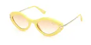 Emilio Pucci EP0223 39F Men's Sunglasses Yellow Size 54