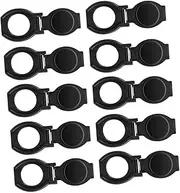 KICHOUSE 10 Pcs Mini Size Camera Lens Abs Material Privacy Cap for Webcam Security