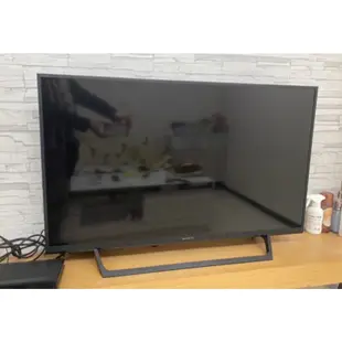 二手中古家電SONY40吋電視2017年可聯網型號KDL-40W660E內建you tube及Netflix保固3個月