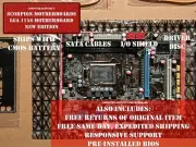 NEW Intel LGA 1156 H55 Micro ATX Computer Motherboard DDR3 16GB WiFi + OC