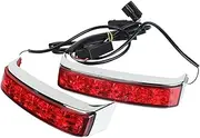 Compatible With Street Glide Motorcycle Parts Saddle bag Box Luggage Housing Tail Run Brake Turn Light Lamp LED Len