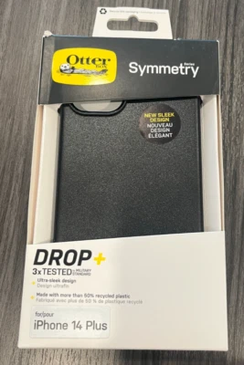 OtterBox Symmetry Series Case for for Apple iPhone 14 Plus - Black