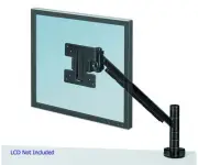 Fellowes Mounting Arm for Flat Panel Display - 21" Screen Support - 20 lb Load