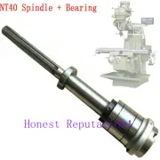1Set Bridgeport Mill Part Milling Machine CNC NT40 Spindle + Bearings Assembly