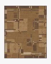 245' x 305' | Machine Washable Runner Rug | Kid & Pet Friendly | Indoor Rug | Architectural Digest Réseau Camel Tufted Rug | Ruggable