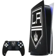 NHL Los Angeles Kings PS5 Bundle Skin - Los Angeles Kings Black Background