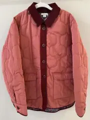 NWT Sundance Catalog Pink “Georgina Quilted Jacket” Size S $158
