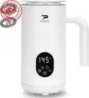 4in1 Electric Milk Frother 350ml Warm/Cold Foam Maker Coffee Latte Cappuccino