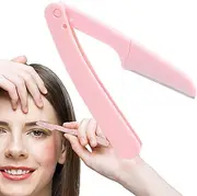 Foldable Eyebrow Razor | Folding Eyebrow Shaper - Professional Makeup Face Care Tool, Portable Face Shaver for Women and Beginners