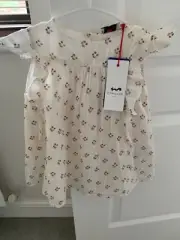 Cyrillus Paris baby girl dress. brand new with tags