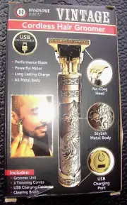 HANDSOME HABITS VINTAGE Cordless HAIR & BODY GROOMER For Men Manscaping NEW MINT