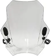 Motorcycle Wind Deflector Motorcycle Windscreen, for FZ1 FZ6 FZ8 XJ6 Windshield Covers Screen Smoke Lens Motorbikes Motorbike Windshield Motorcycle Windshield Extension