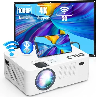 Dr. J PT-06 WiFi Bluetooth Projector