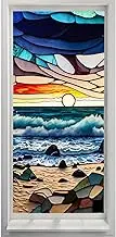 Static Glass Window Sticker - Colorful Painting Film,Removable Window Privacy Cling Static Stained Glass Stickers Decorative Home Anti-uv Tinting Film Kaxenig