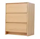 3 Drawers Lyn Chest of Drawers Textured smart storage Unit