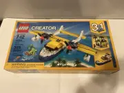 Lego 31064 2017 Creator Island Adventures 3-in-1 Sea Plane Boat Hut Retired