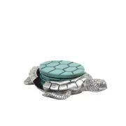 Sea Turtle Drink Coasters Set 4 Nautical Holder Coastal Beach Kitchen Home Decor