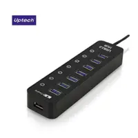 在飛比找蝦皮購物優惠-Uptech登昌恆  UH270C  7-Port+1-Po