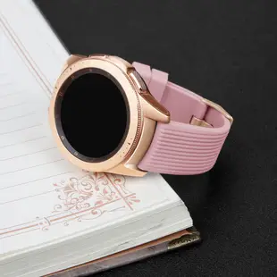 【直紋腕帶】三星 Galaxy Watch 42mm/Watch3 41mm 智慧手錶替換帶 運動手環 錶帶錶環20mm