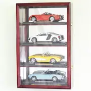 Car Display Case 1/18 Scale Diecast Model Holder Cabinet Wall Mounted Storage