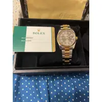 在飛比找蝦皮購物優惠-勞力士 Rolex 手錶 稀有巧克力色阿拉伯數字錶盤 36m