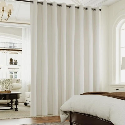 Extra Wide Room Darkening Curtains for Living Room Patio Sliding Door Curtain...