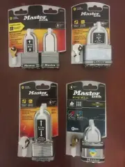 5 x Master Lock Weather Resistant Padlocks For Sale