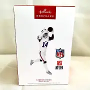 Hallmark 2024 Keepsake NFL Buffalo Bills Stefon Diggs Christmas Ornament New