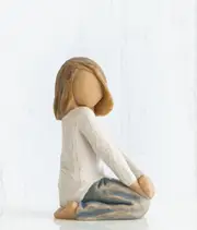 Willow Tree Figurine Joyful Child Nurtured by Loving Care Susan Lordi 26223