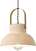 E27 Screw Ceiling Lighting Fixtures,American Retro Style Chandelier,Creative Personality Ceramic Hanging Lamp,Bedroom Restaurant Coffee Shop Decoration Pendant Light