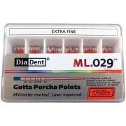 Endo Millimeter Marked Gutta Percha Points By Diadent (100/pk)